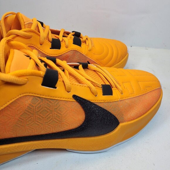 Rare Size 10.5 Nike Men\'s Zoom Freak 5 TB Promo \'Orange\' Shoes FN7089-802